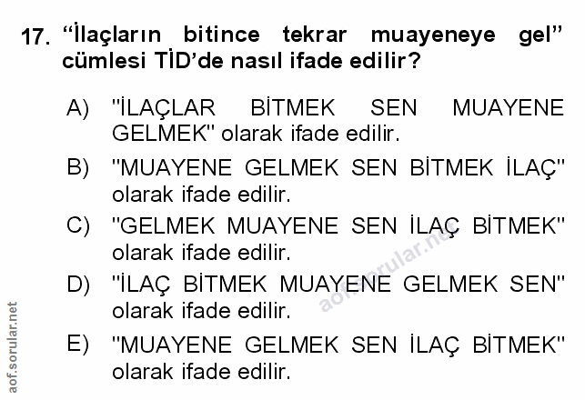 Soru 17