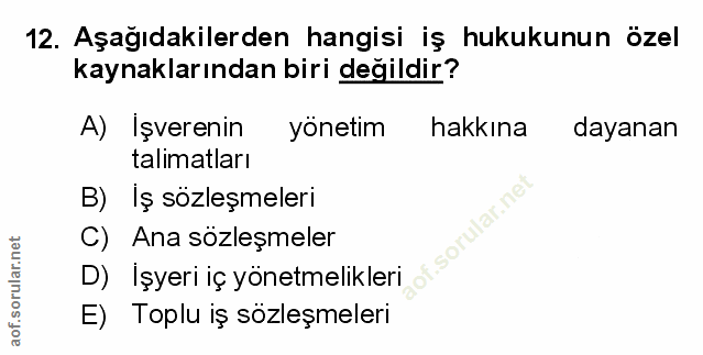 Soru 12