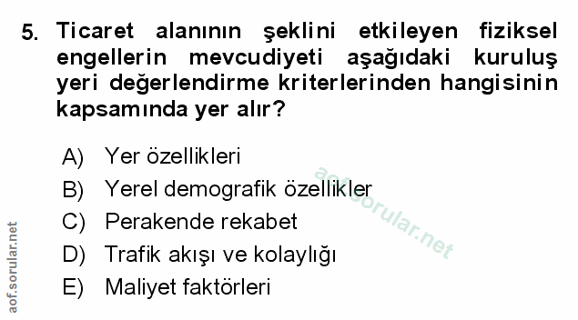 Soru 5