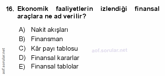 Soru 16