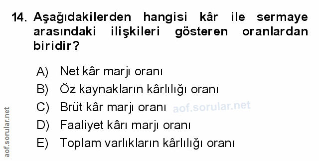 Soru 14