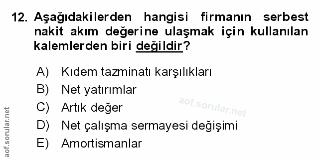 Soru 12