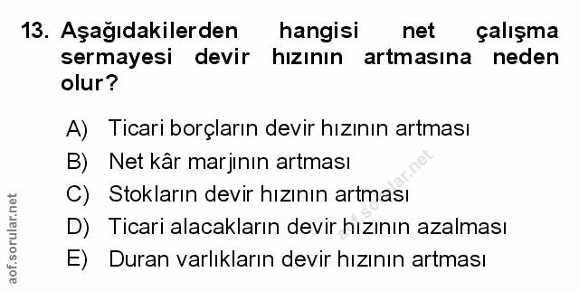 Soru 13