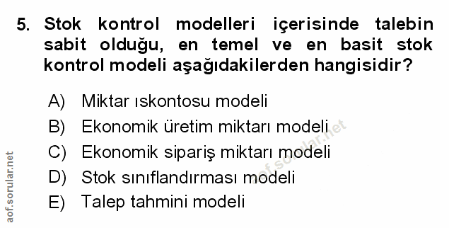Soru 5