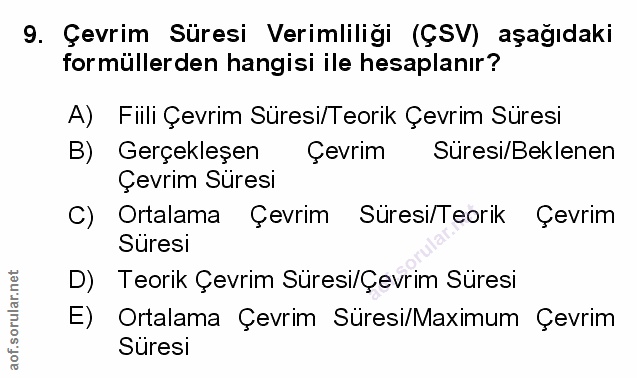 Soru 9