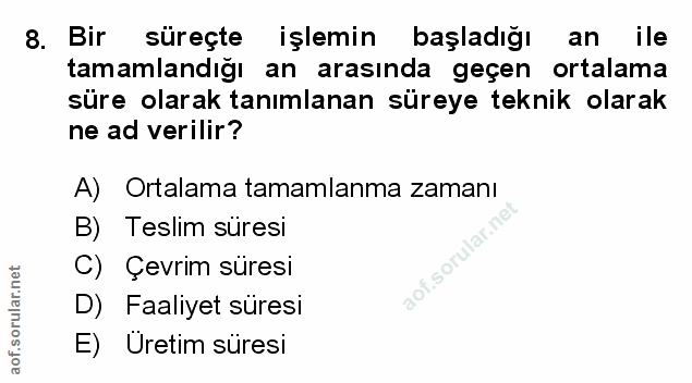 Soru 8