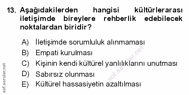 Soru 13