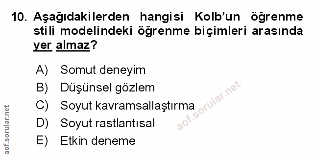 Soru 10