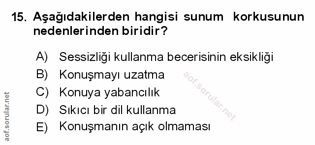 Soru 15
