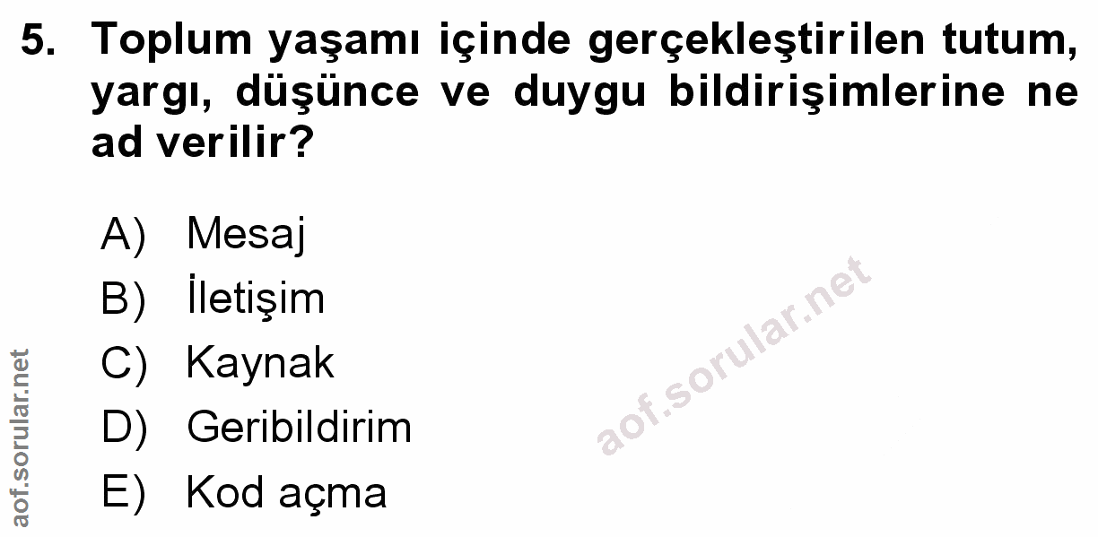 Soru 5