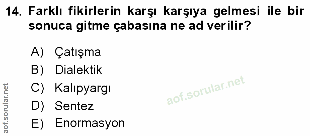 Soru 14