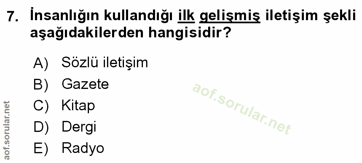 Soru 7