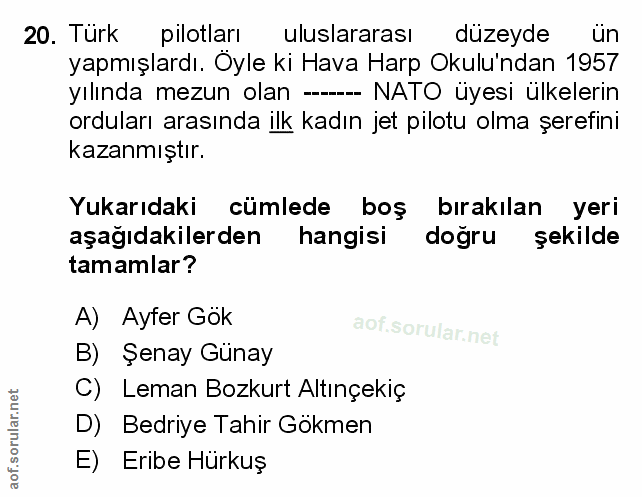 Soru 20