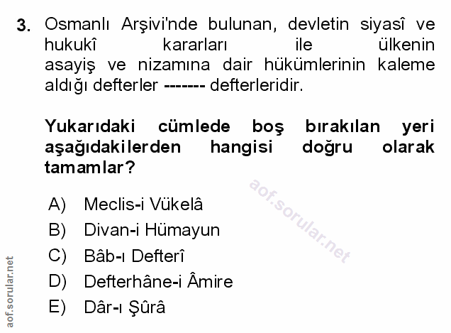 Soru 3