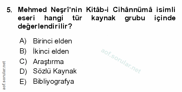 Soru 5