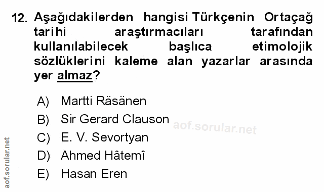 Soru 12