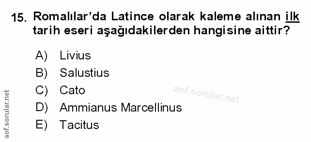 Soru 15
