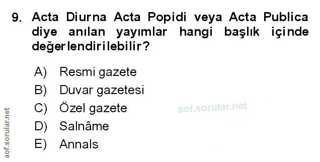 Soru 9