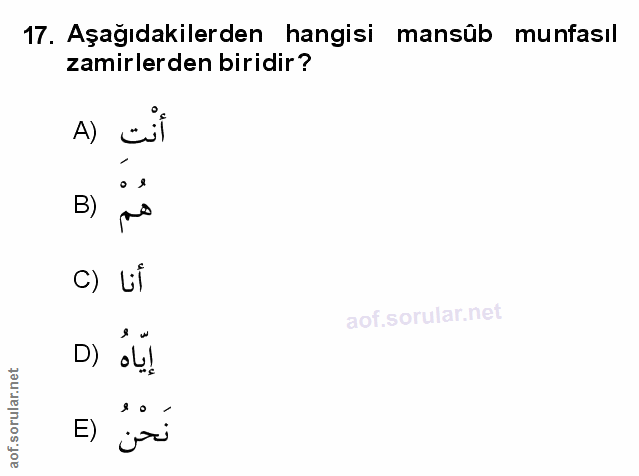 Soru 17