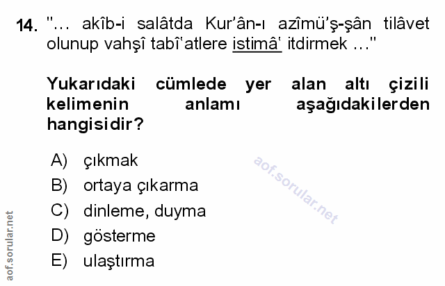 Soru 14