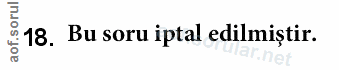 Soru 18