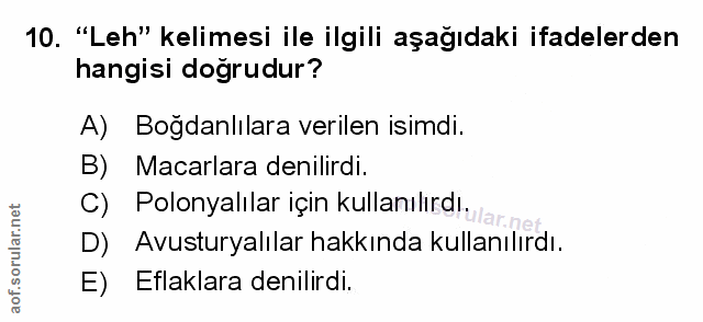 Soru 10