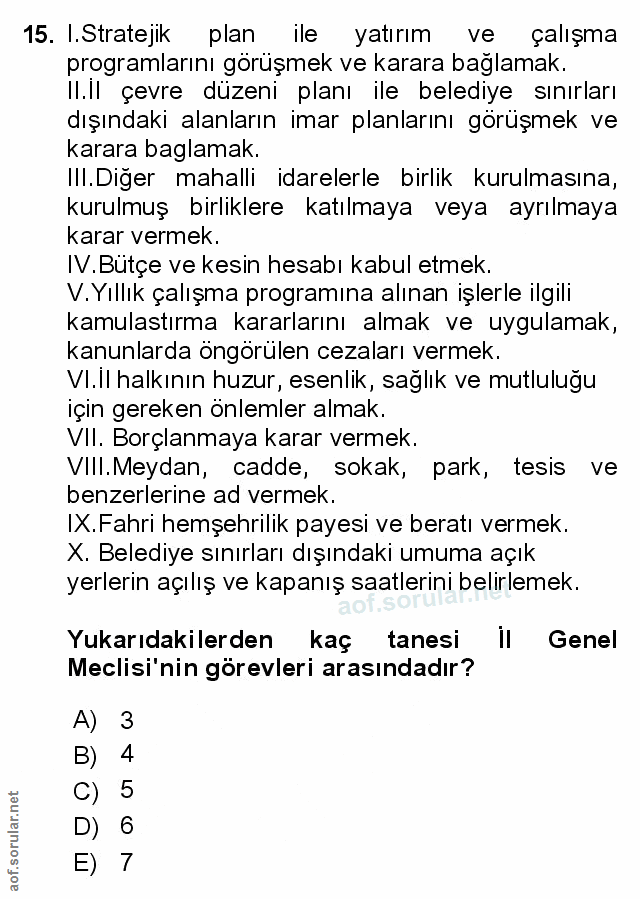 Soru 15