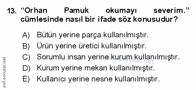 Soru 13