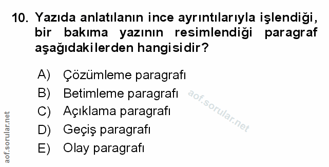 Soru 10