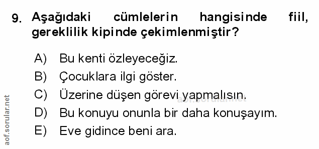 Soru 9