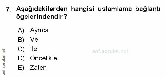 Soru 7