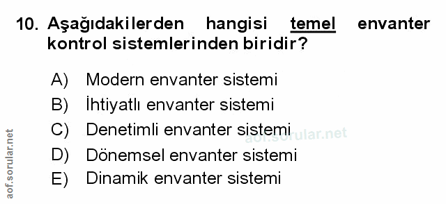 Soru 10