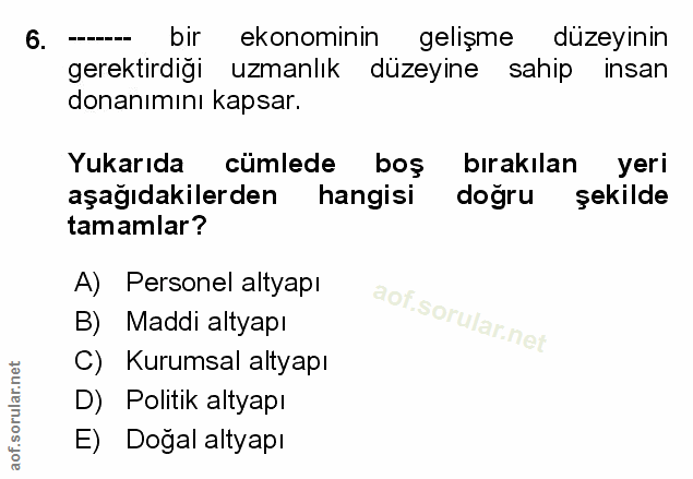 Soru 6