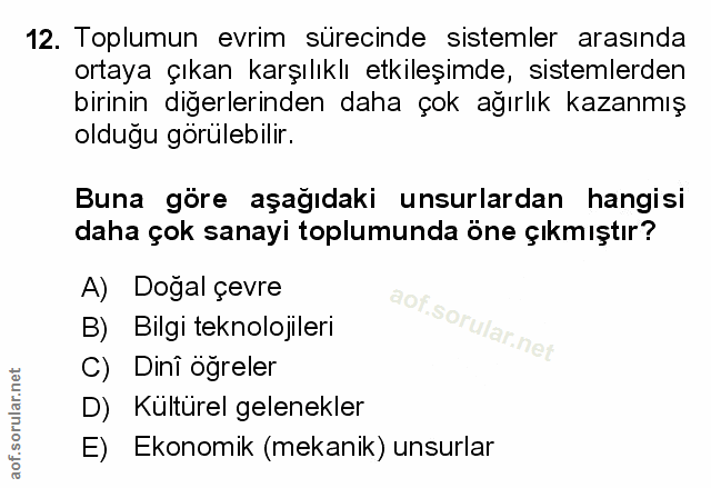 Soru 12