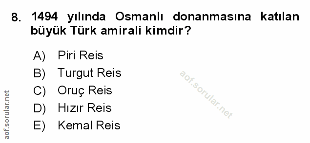 Soru 8