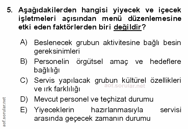 Soru 5