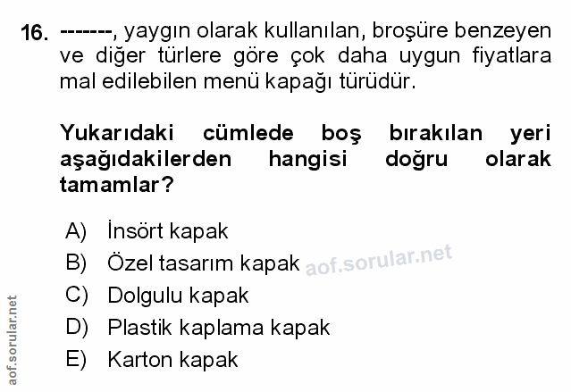 Soru 16