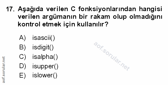 Soru 17