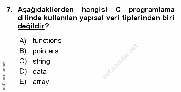 Soru 7