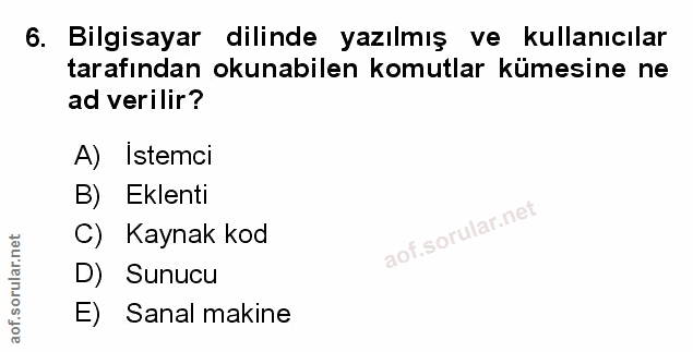 Soru 6