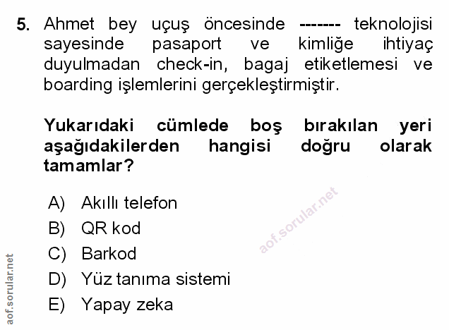 Soru 5