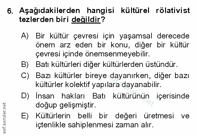 Soru 6