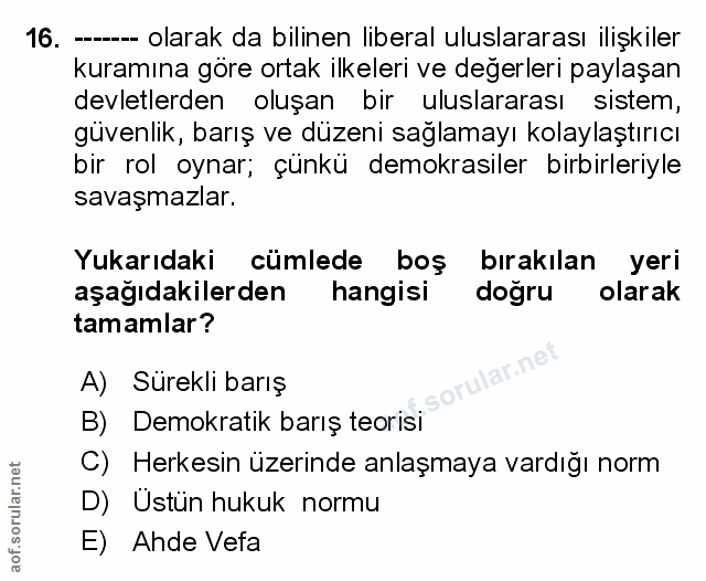 Soru 16