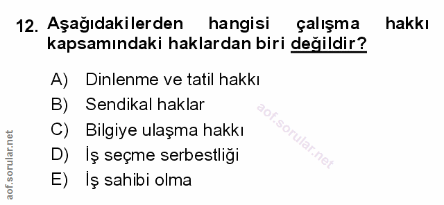 Soru 12