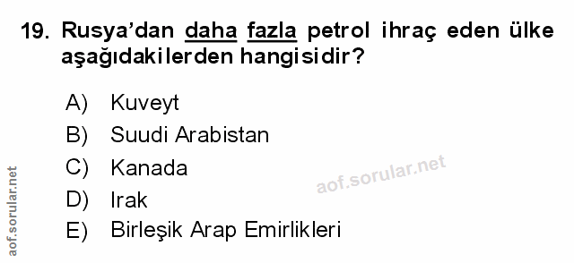 Soru 19