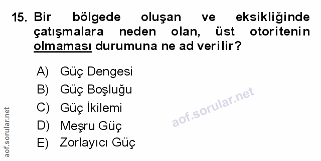 Soru 15