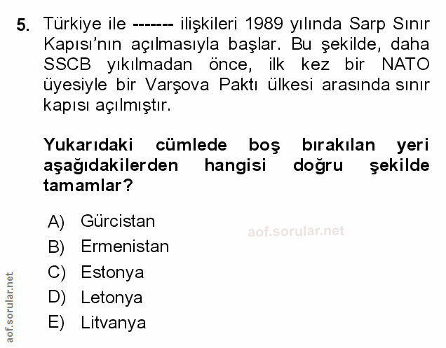 Soru 5