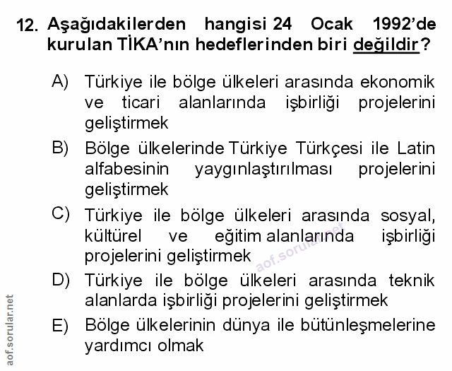 Soru 12