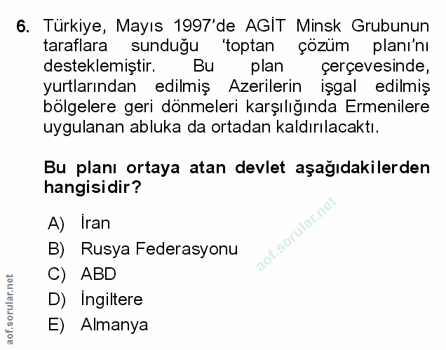 Soru 6