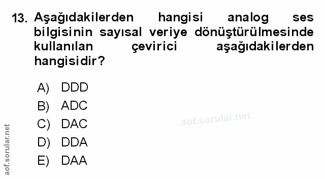 Soru 13